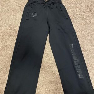 Demarini size small boys black pants